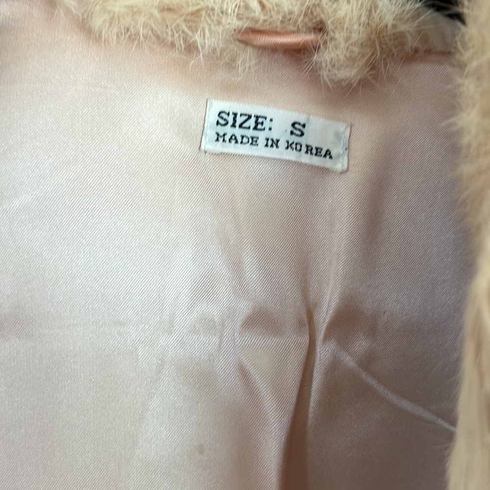 Authentic Rabbit fur coat - Picture 4 of 5